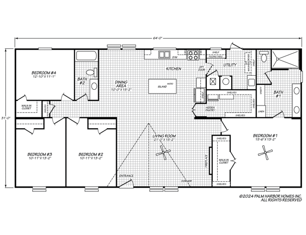 El Rancho Floorplan