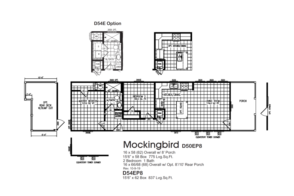 The Mockingbird Floorplan